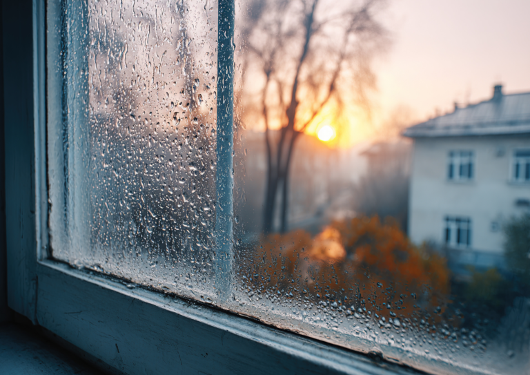 冬の結露、放っておくと どうなる?