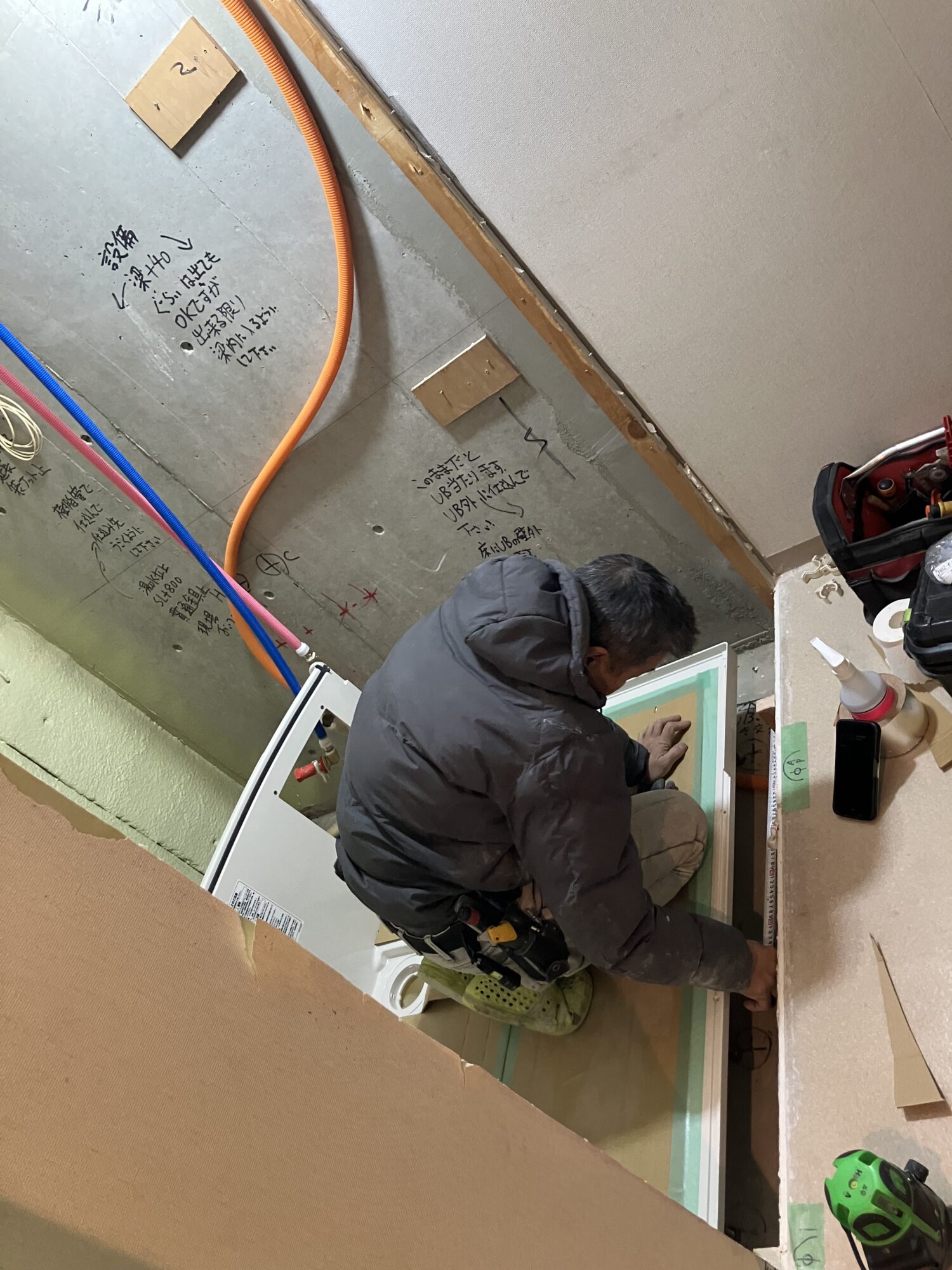 ユニットバスができるまで🛀✨