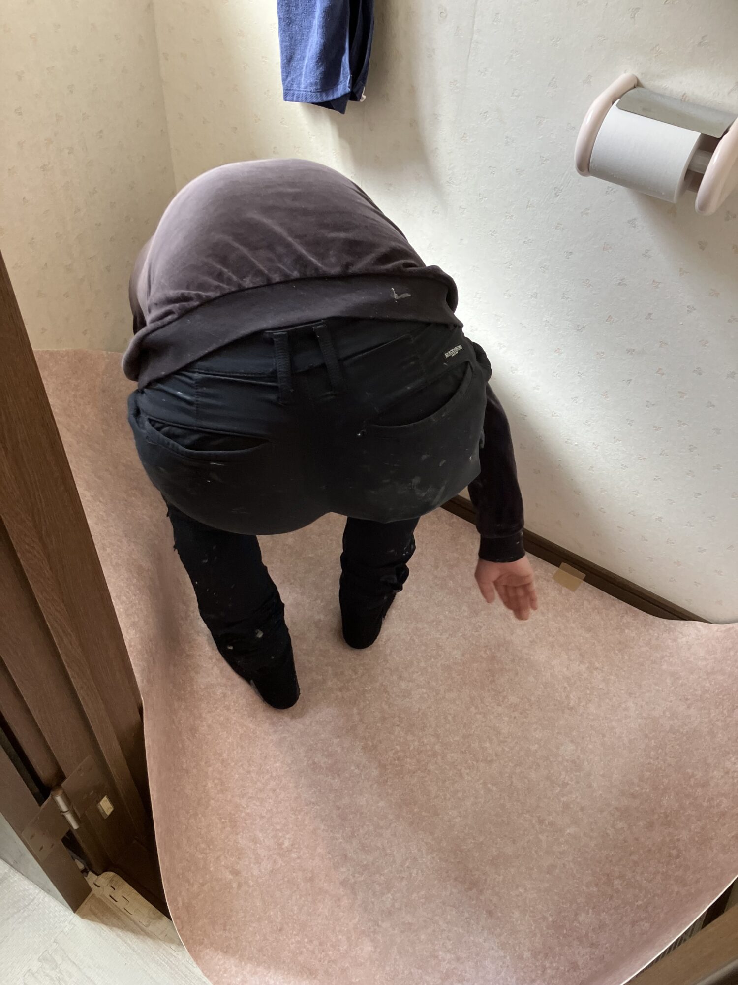 トイレの床が変わるまで＊