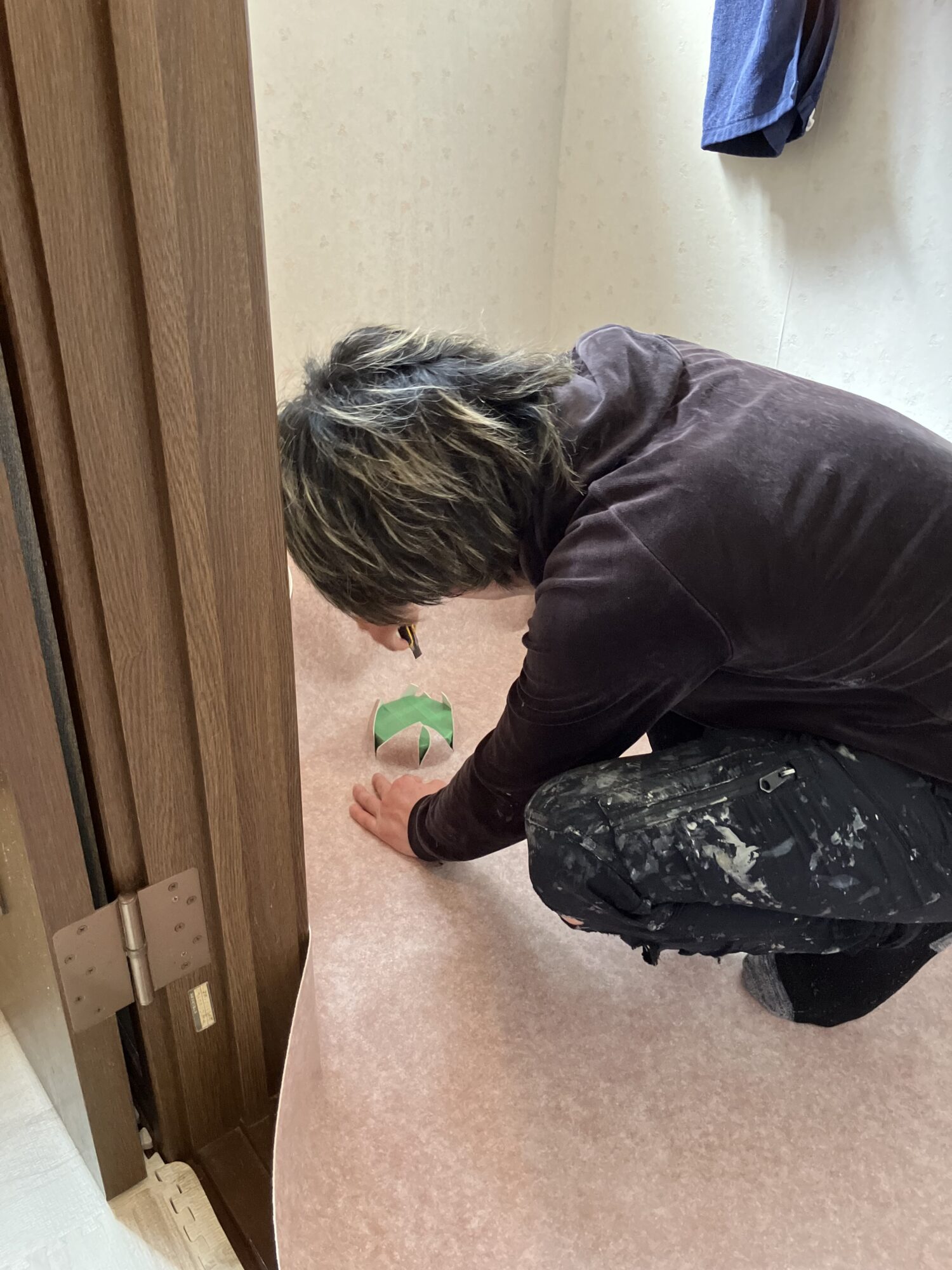 トイレの床が変わるまで＊