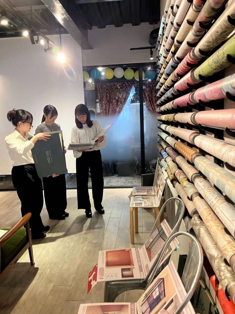 嵯峨美術大学生のキャリ体験演習を行いました。