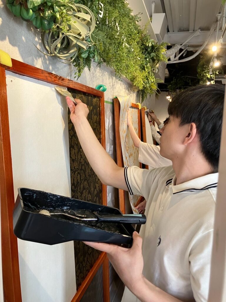嵯峨美術大学生のキャリ体験演習を行いました。